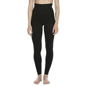 Spanx Assets Red Hot Label Shaping High Rise Leggings Black Women's Size Small
